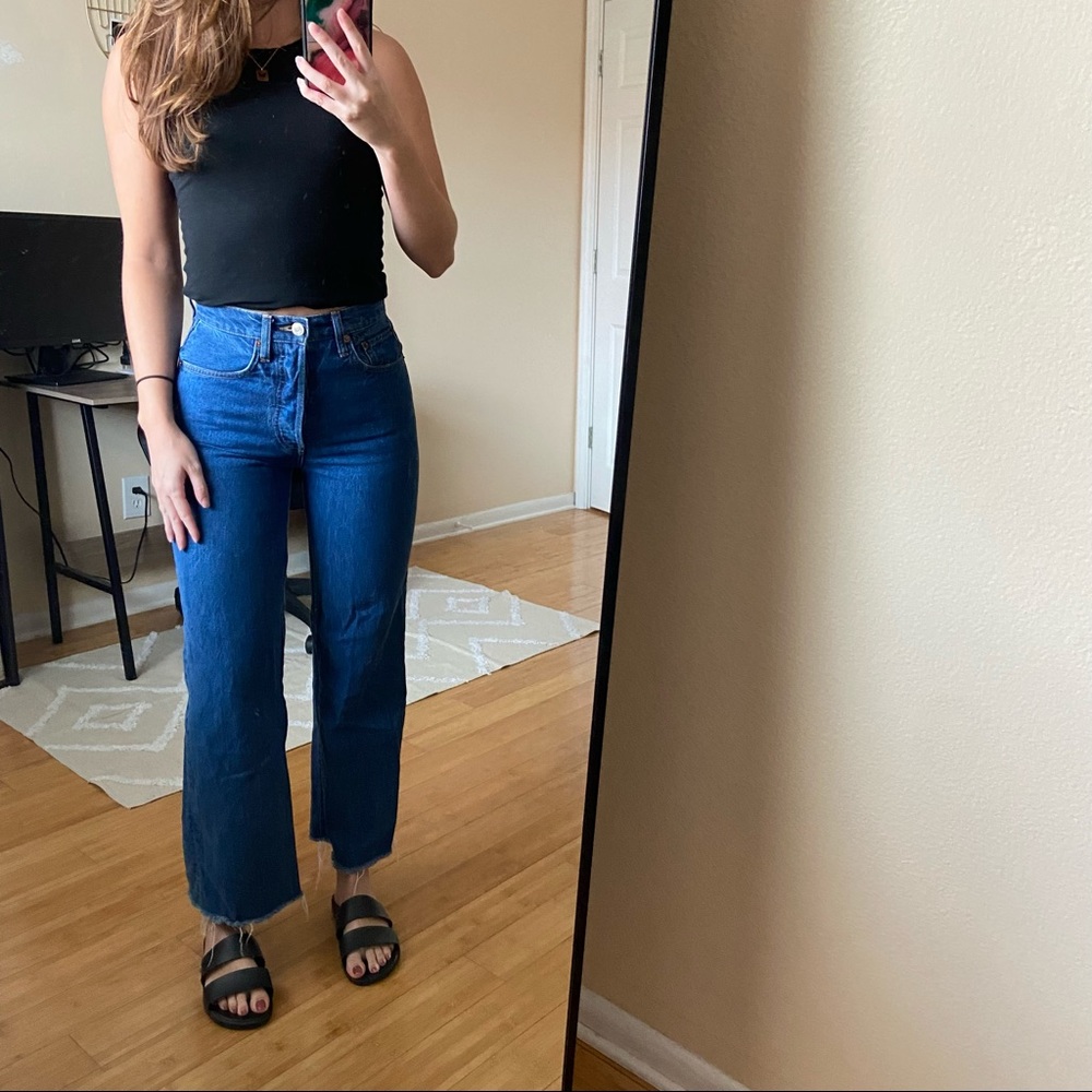 REDONE Originals Straight Leg Jeans